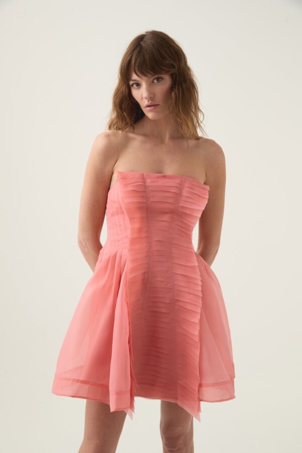 Aje. Astrid Strapless Mini Dress