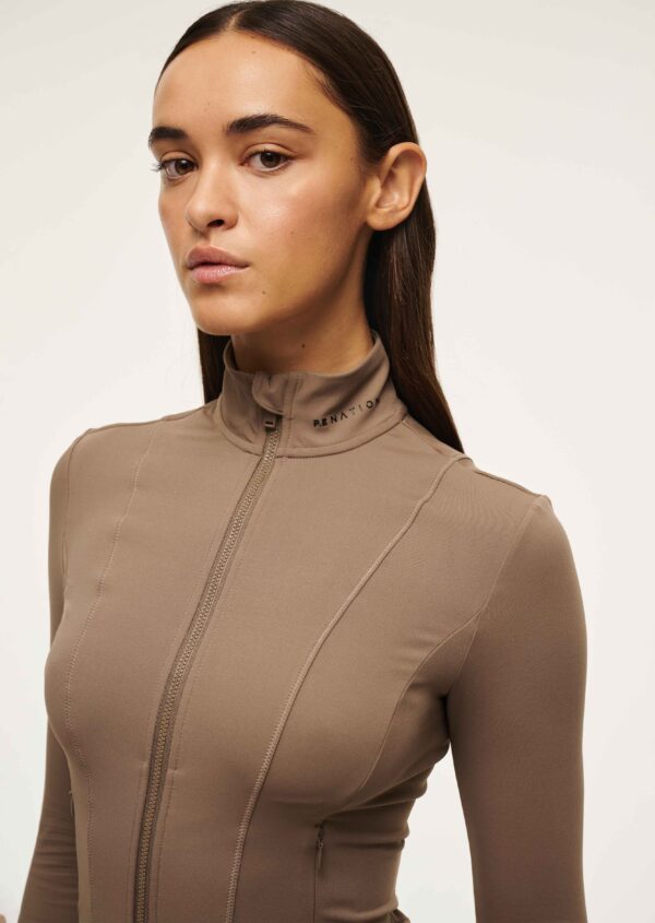 P.E Nation Breakthrough Jacket In Fossil - Image 2