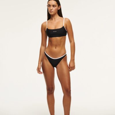 P.E Nation Oceanside Bikini Bottom In Black