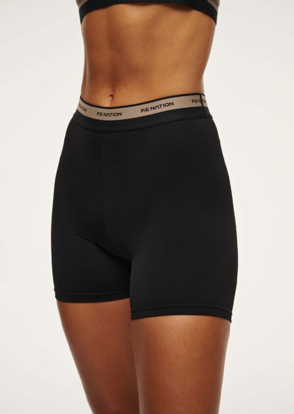 P.E Nation Avant 5" Bike Short In Black - Image 2