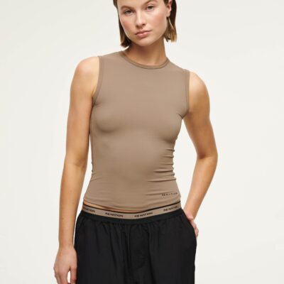 P.E Nation Foundation Muscle Tank In Fossil