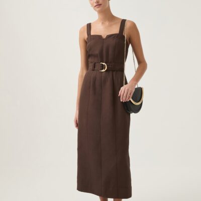 Aje. Cohort Midi Dress
