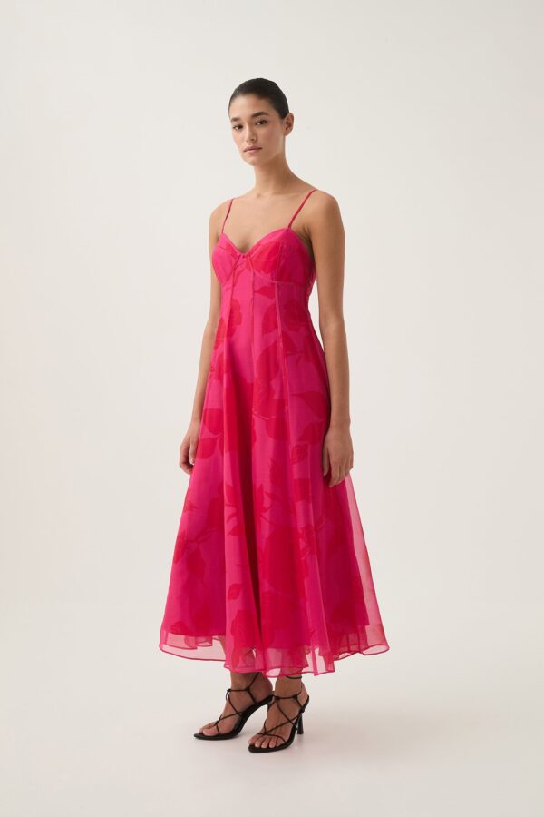 Aje. Sway Panelled Midi Dress - Image 3