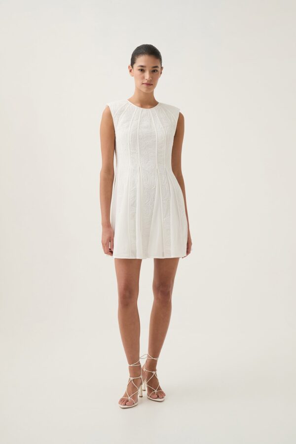 Aje. Soleil Lace Mini Dress