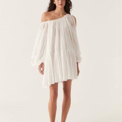 Aje. Avani Smock Mini Dress