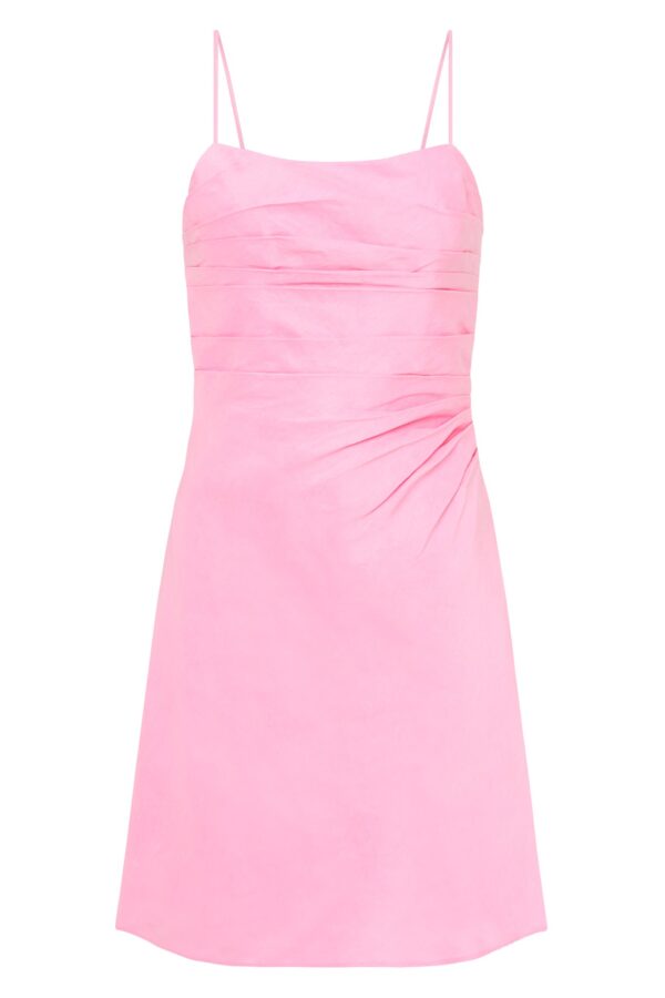 Aje. Clarice Draped Mini Slip Dress - Image 2