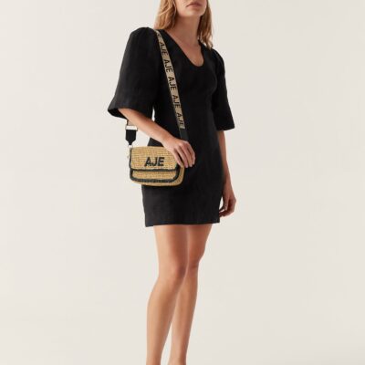 Aje. Hunter Twisted Mini Dress