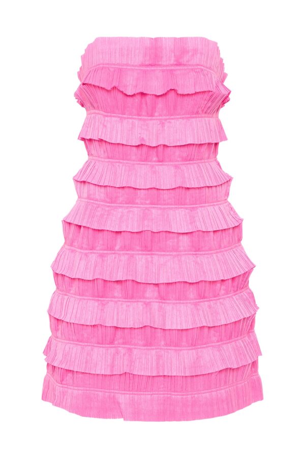 Aje. Palladium Ruffled Mini Dress - Image 2