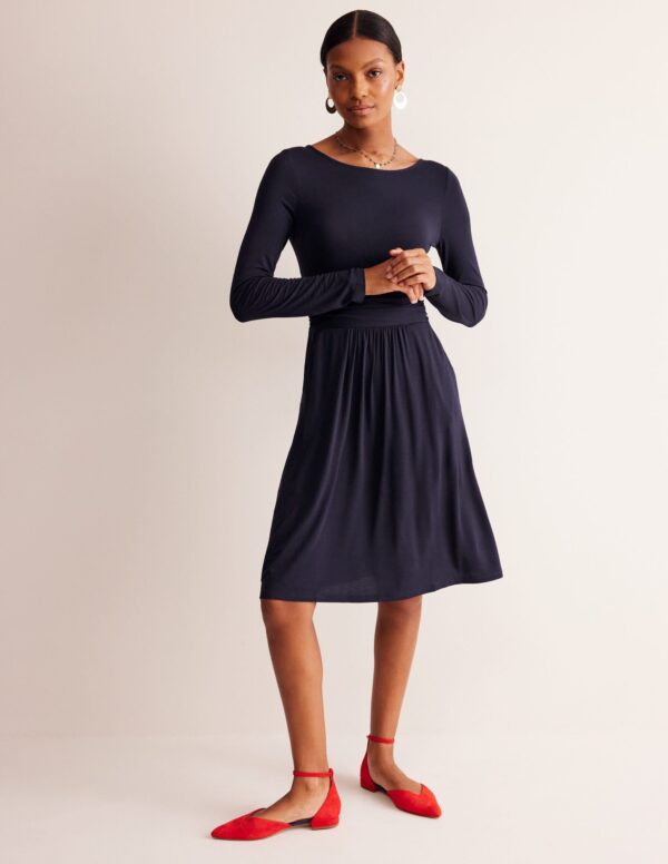 Boden Amelie Long Sleeve Dress