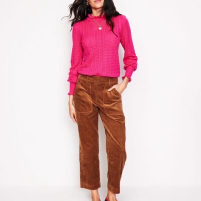 Boden Tapered Cord Cargo Trousers