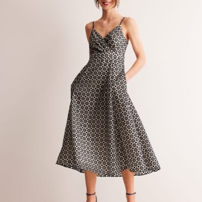 Boden Organza Strappy Occasion Dress