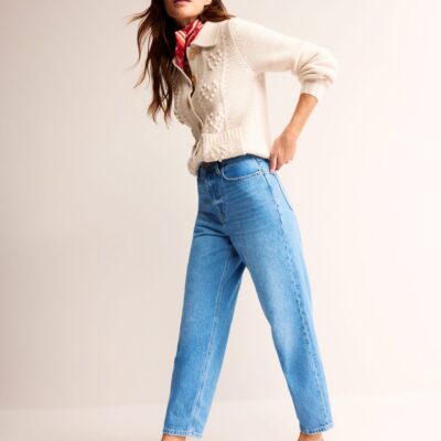 Boden High Rise '90s Tapered Jeans