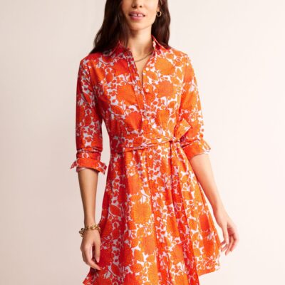 Boden Amy Cotton Short Shirt Dress