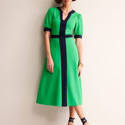 Boden Philippa Ponte Midi Dress