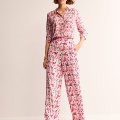 Boden Palazzo Fluid Crepe Trousers