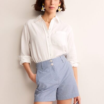 Boden Westbourne Seersucker Shorts