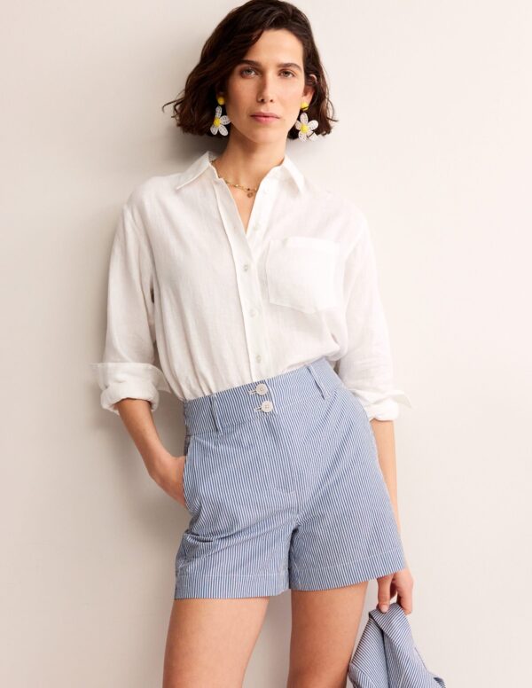 Boden Westbourne Seersucker Shorts