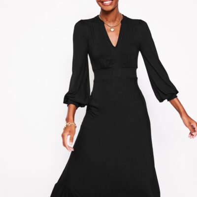 Boden Ivy Smocked Midi Dress