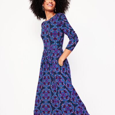Boden Puff Sleeve Blouson Dress