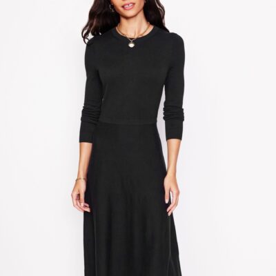 Boden Maria Knitted Midi Dress