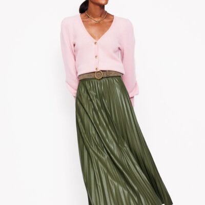 Boden Camilla PU Maxi Skirt