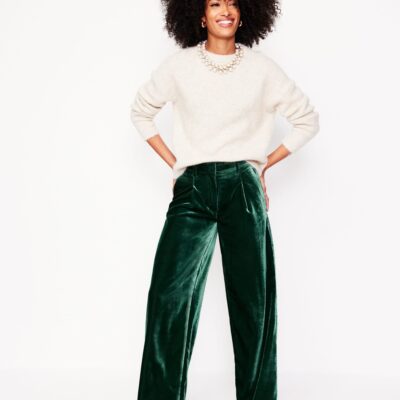 Boden Chiswick Velvet Trousers