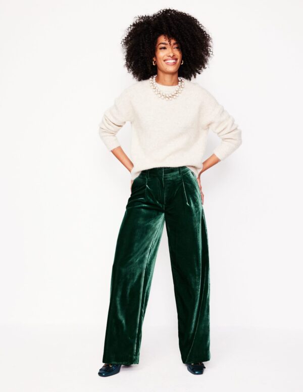 Boden Chiswick Velvet Trousers