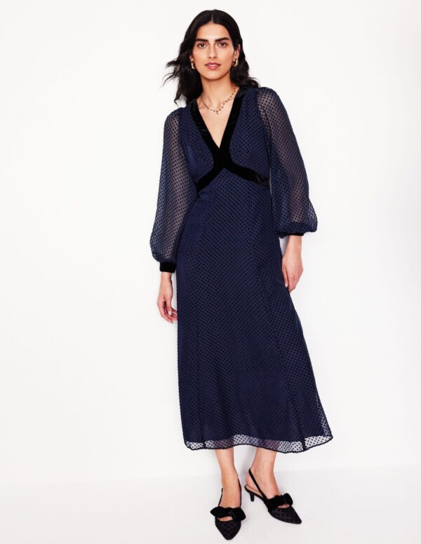 Boden Devore Maxi Tea Dress