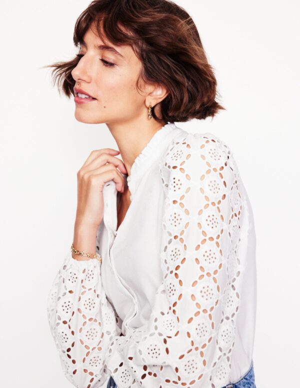 Boden Eden Broderie Blouse
