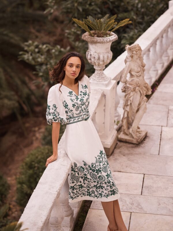 REVIEW Marjorie Midi Dress - Image 2