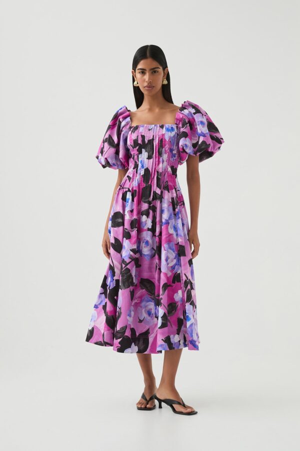 Aje. Francesca Midi Dress