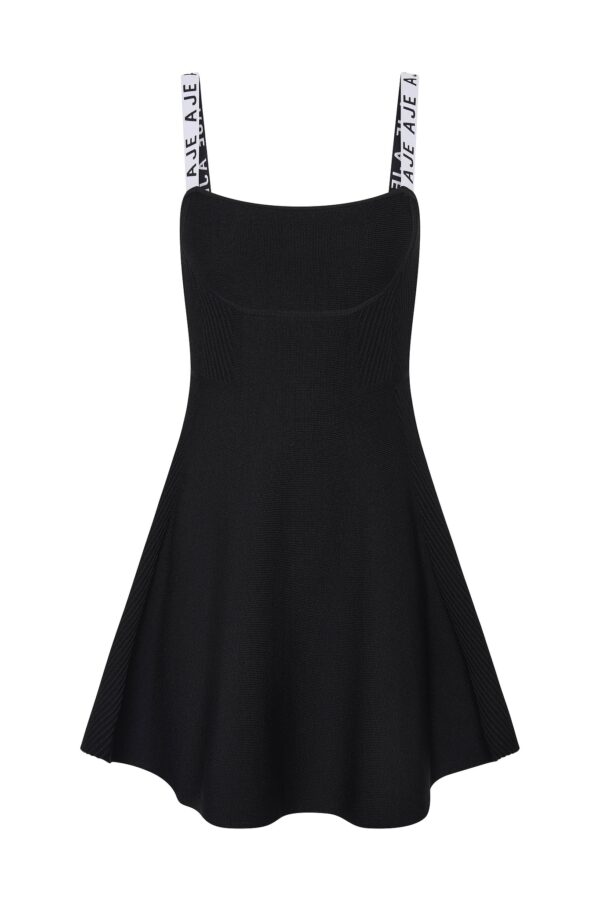Aje. Leana Knit Mini Dress - Image 2