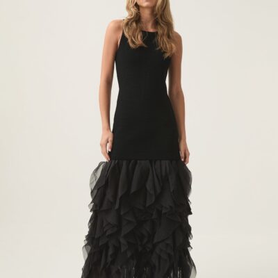 Aje. Elations Knit Maxi Dress