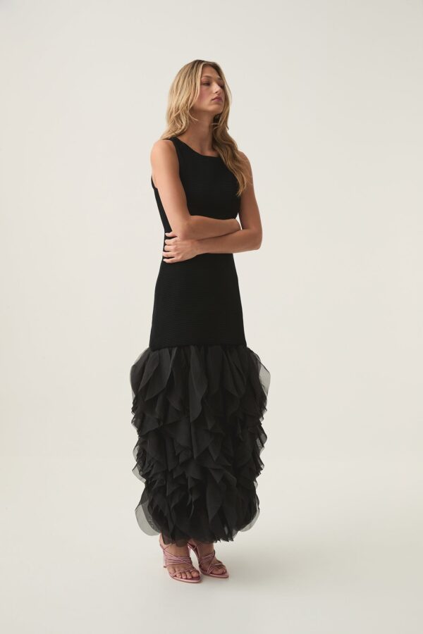 Aje. Elations Knit Maxi Dress - Image 3