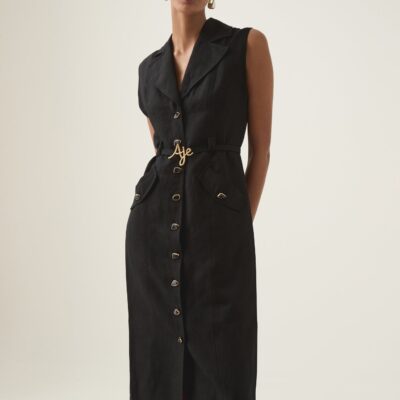 Aje. Desiree Utility Shirt Dress
