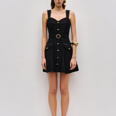 Aje. Celeste Utility Mini Dress