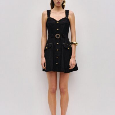 Aje. Celeste Utility Mini Dress