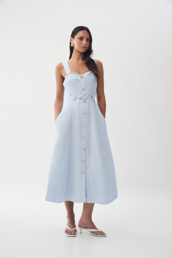 Aje. Celeste Utility Midi Dress