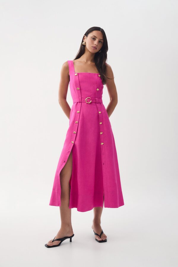 Aje. Prisma Utility Midi Dress