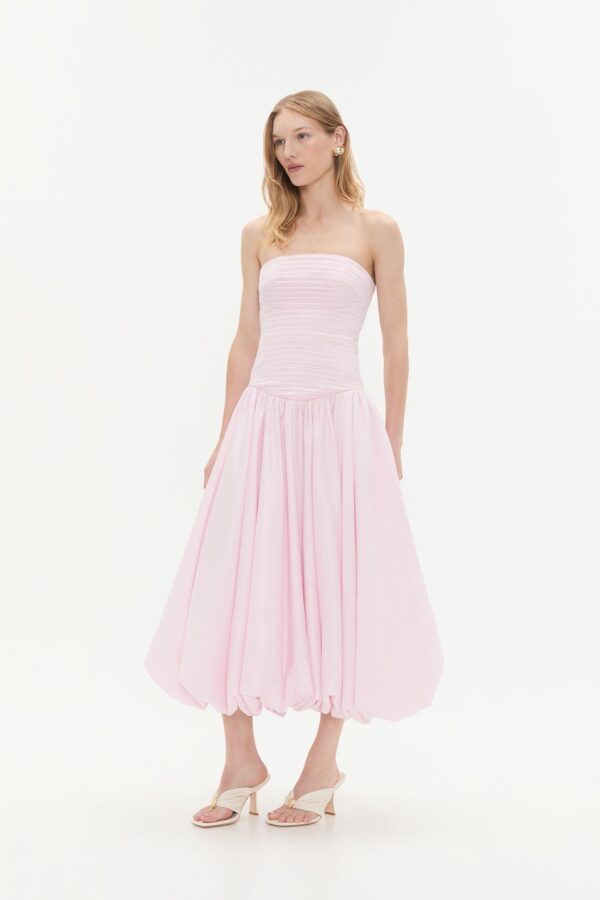 Aje. Violette Bubble Midi Dress