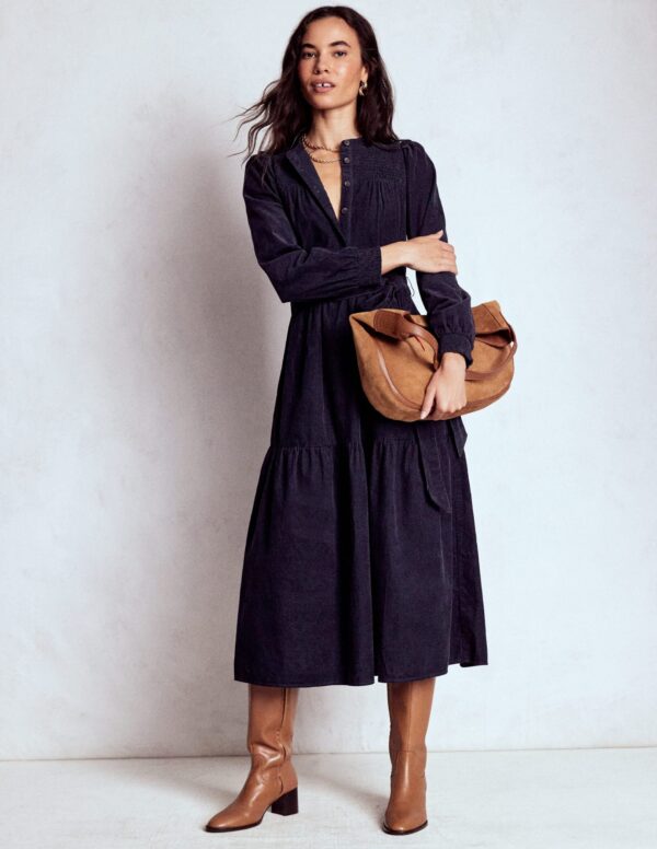 Boden Cecily Cord Midi Dress