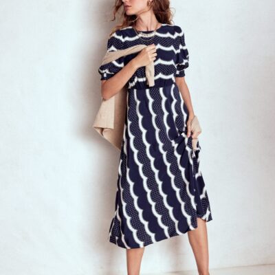 Boden Blanca Midi Tea Dress