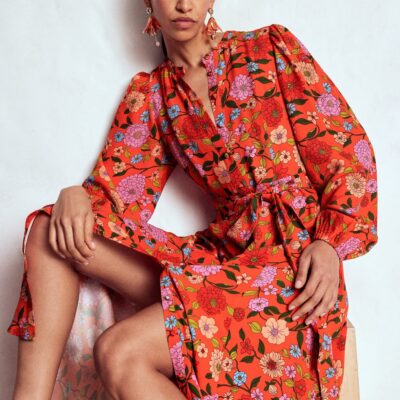 Boden Mae Occasion Maxi Shirt Dress