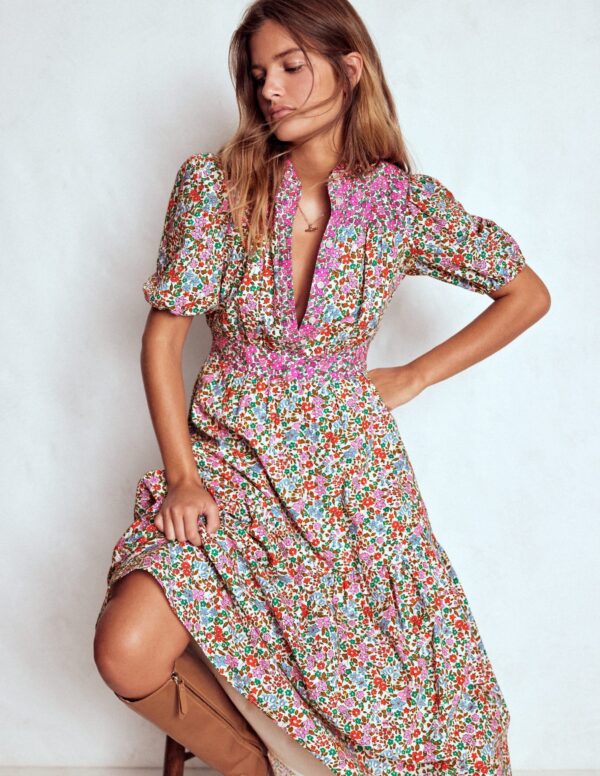 Boden Beatrice Cotton Midi Dress
