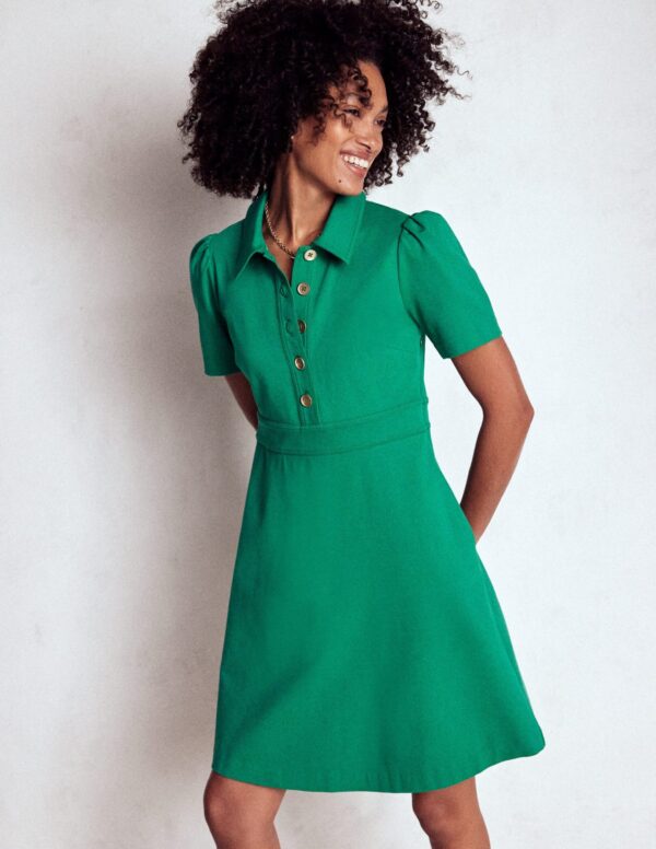 Boden Nicolette Ponte Shirt Dress