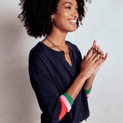 Boden Lara Relaxed Cotton Cardigan