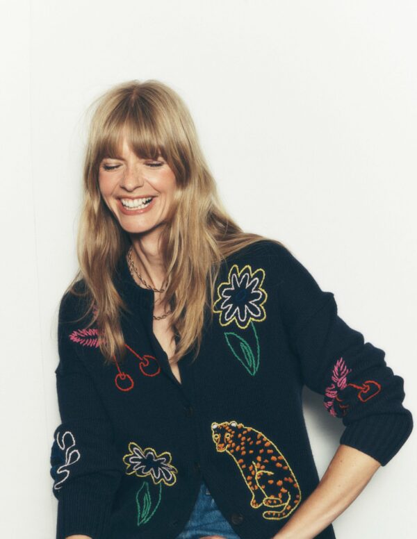 Boden Natalie Embroidered Cardigan