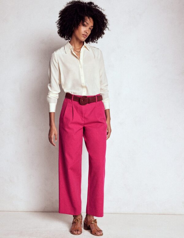Boden Bloomsbury Cotton Trousers