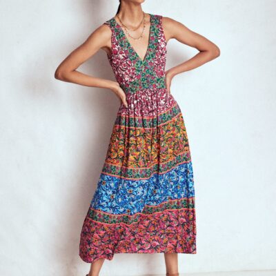 Boden Olympia Jersey Maxi Dress