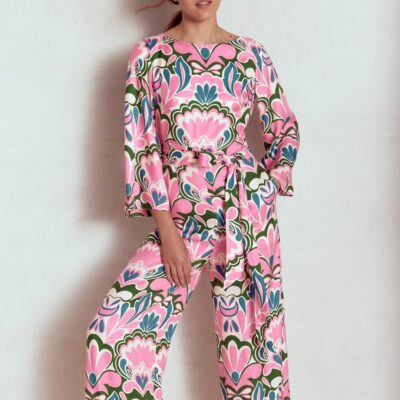Boden Kimono Sleeve Jumpsuit
